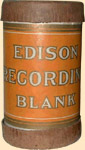 Edison recording blank