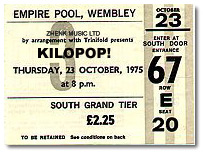 Concert ticket