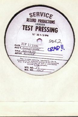 Test Pressing