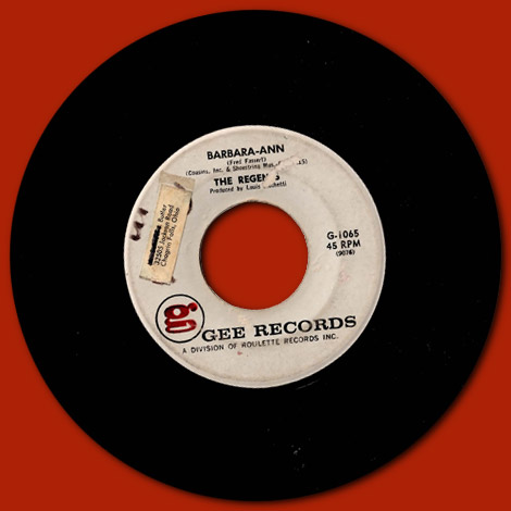 Barbara Ann record label
