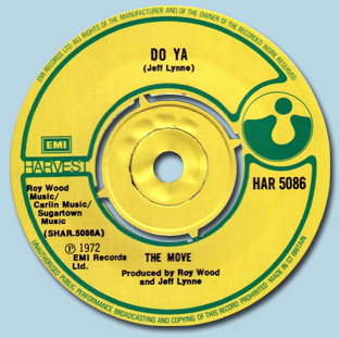 Do Ya by Jeff Lynne album label